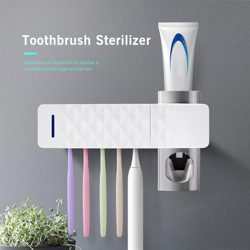 SteriShine 99.9% Disinfection Toothbrush Holder